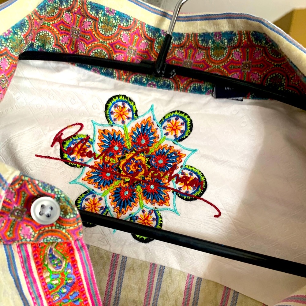 Robert Grahm Paisley Dress Shirt